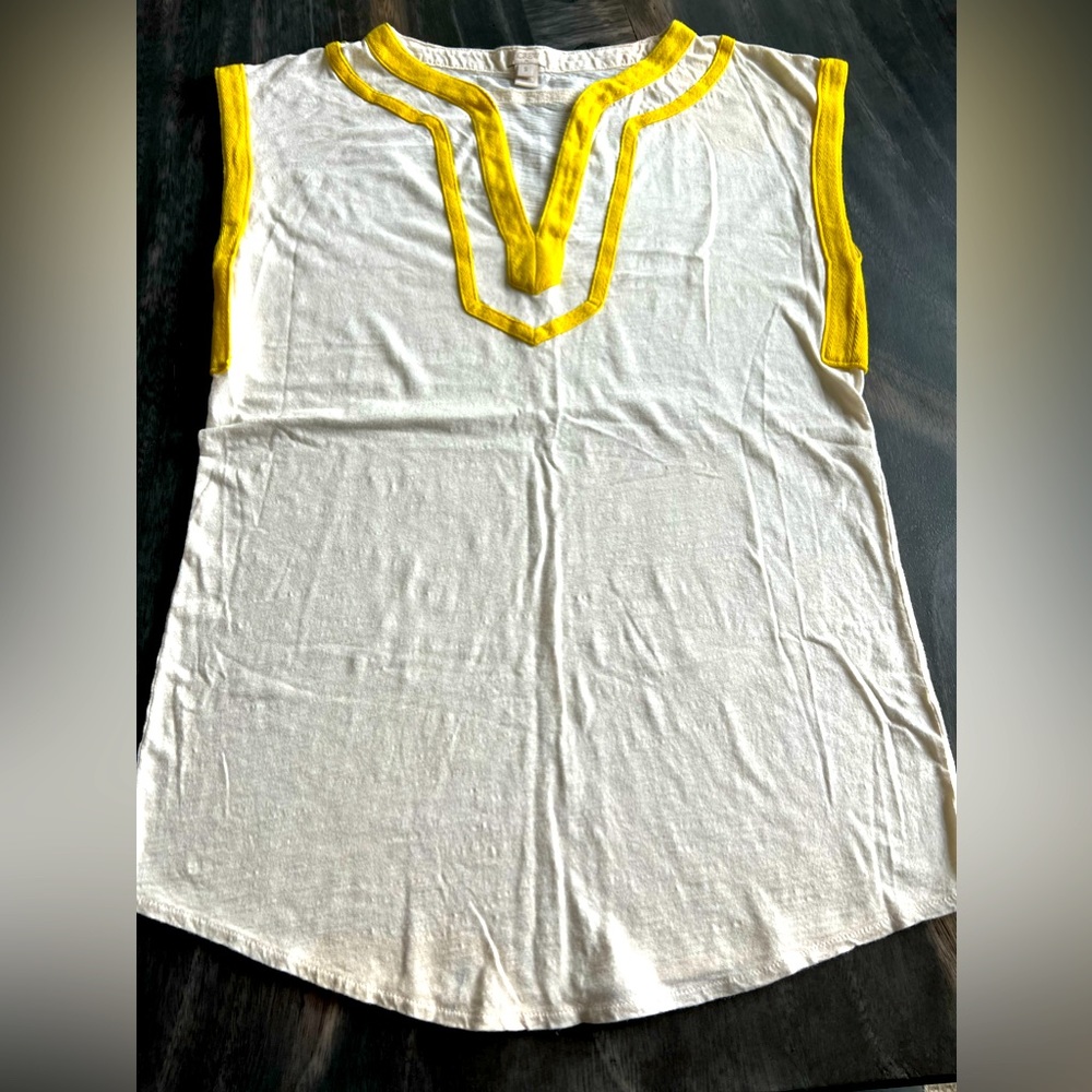 NWOT J. Crew S 100% Cotton Jersey Tunic Dress